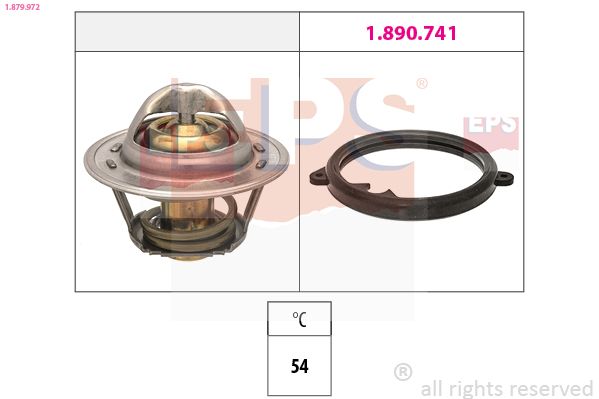 EPS 1.879.972 Thermostat, coolant