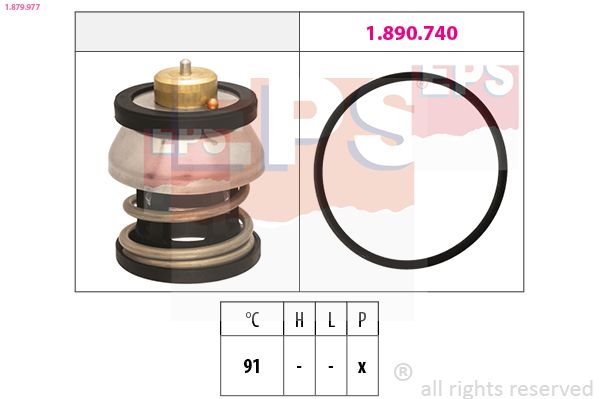 EPS 1.879.977 Thermostat, coolant