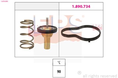 Thermostat, coolant EPS 1.879.990