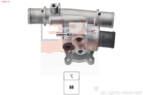 EPS 1.880.116 Thermostat, coolant