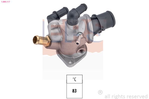 EPS 1.880.117 Thermostat, coolant