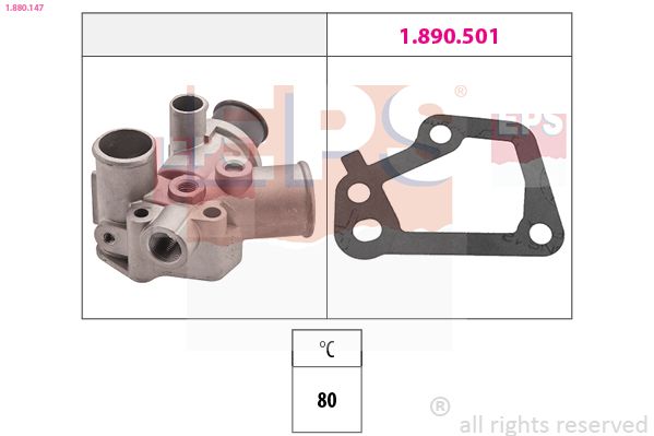 EPS 1.880.147 Thermostat, coolant