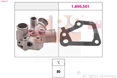 Thermostat, coolant EPS 1.880.147