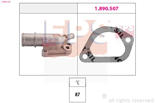 EPS 1.880.159 Thermostat, coolant