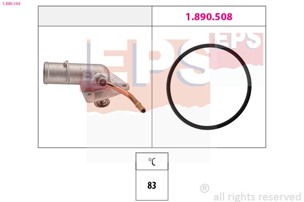 EPS 1.880.164 Thermostat, coolant