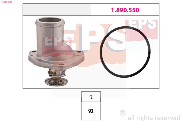EPS 1.880.188 Thermostat, coolant