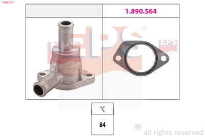 Thermostat, coolant EPS 1.880.311