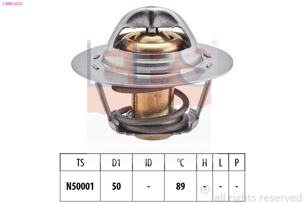EPS 1.880.322S Thermostat, coolant