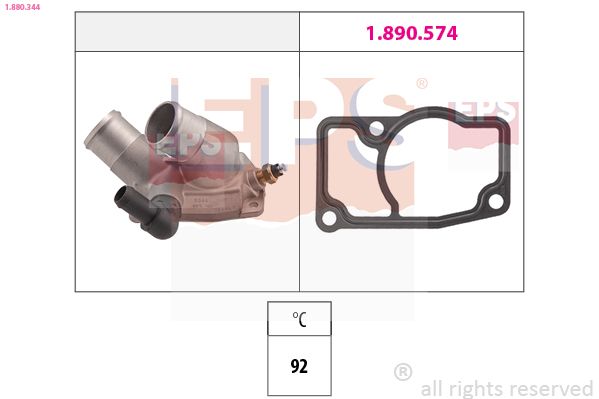 EPS 1.880.344 Thermostat, coolant