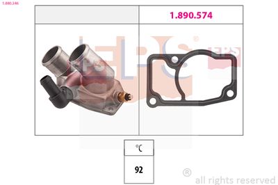 Thermostat, coolant EPS 1.880.346