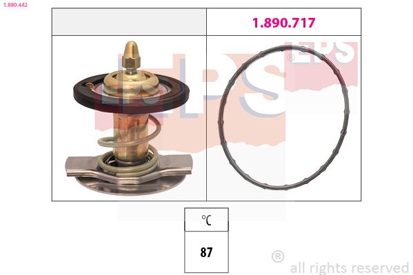 EPS 1.880.442 Thermostat, coolant
