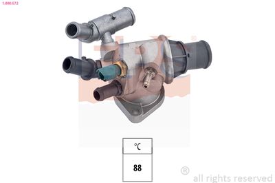 Thermostat, coolant EPS 1.880.572