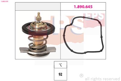 Thermostat, coolant EPS 1.880.590