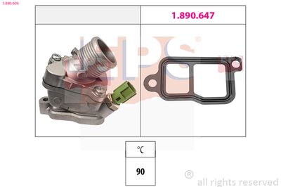 Thermostat, coolant EPS 1.880.606