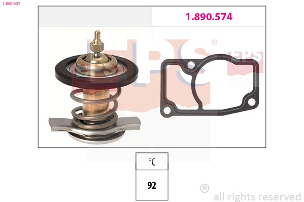 EPS 1.880.607 Thermostat, coolant