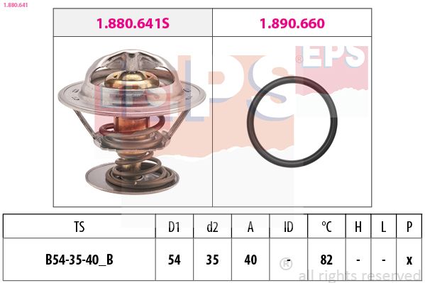EPS 1.880.641 Thermostat, coolant