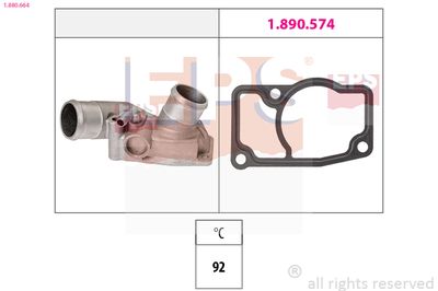Thermostat, coolant EPS 1.880.664