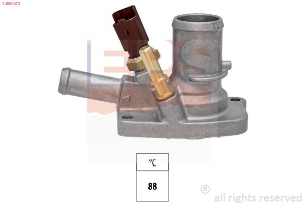 EPS 1.880.672 Thermostat, coolant