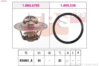 Thermostat, coolant EPS 1.880.678