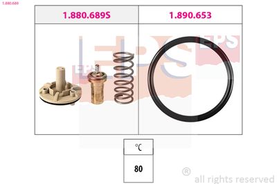 Thermostat, coolant EPS 1.880.689