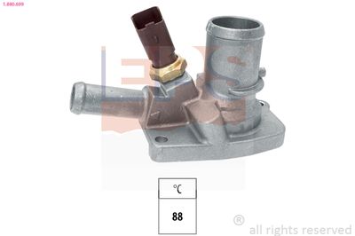 Thermostat, coolant EPS 1.880.699