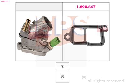 Thermostat, coolant EPS 1.880.732