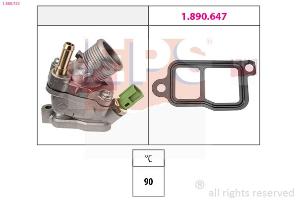 EPS 1.880.733 Thermostat, coolant