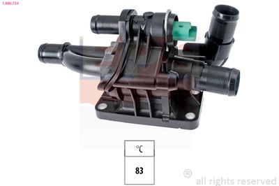 Thermostat, coolant EPS 1.880.734