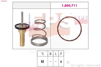 Thermostat, coolant EPS 1.880.736