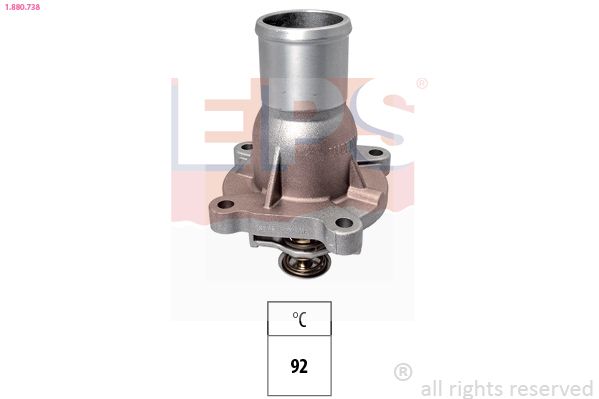 EPS 1.880.738 Thermostat, coolant