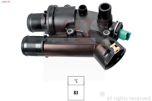 EPS 1.880.747 Thermostat, coolant