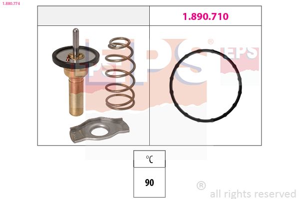 EPS 1.880.774 Thermostat, coolant