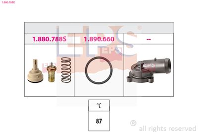 Thermostat, coolant EPS 1.880.788K