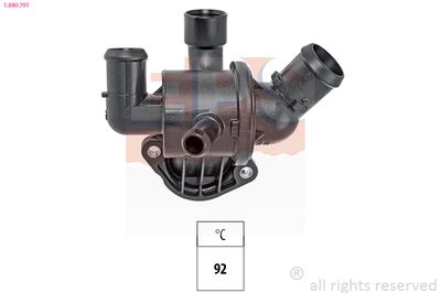 Thermostat, coolant EPS 1.880.791