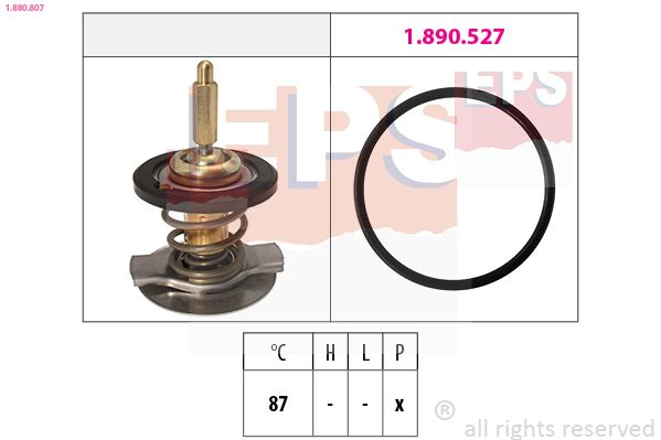 EPS 1.880.807 Thermostat, coolant