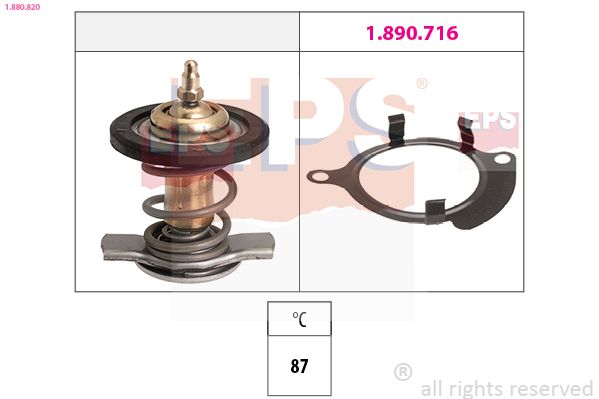 EPS 1.880.820 Thermostat, coolant