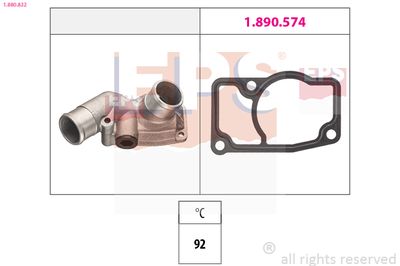 Thermostat, coolant EPS 1.880.832