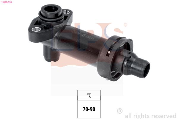 EPS 1.880.836 Thermostat, exhaust gas recirculation cooling