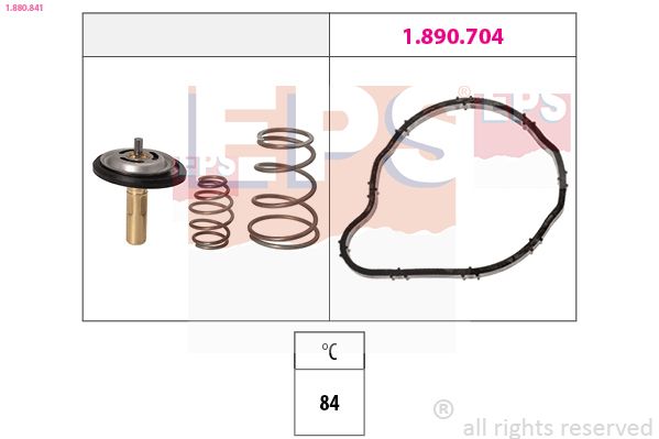 EPS 1.880.841 Thermostat, coolant
