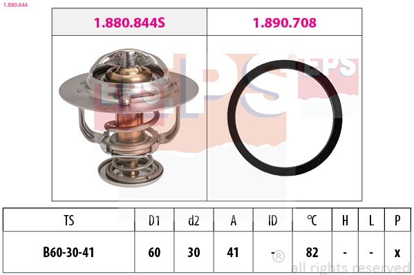EPS 1.880.844 Thermostat, coolant