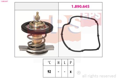 Thermostat, coolant EPS 1.880.847