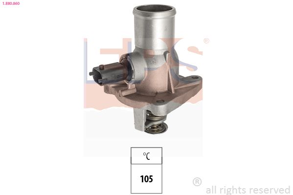 EPS 1.880.860 Thermostat, coolant