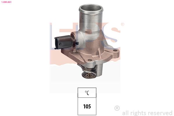EPS 1.880.861 Thermostat, coolant