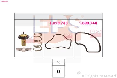 Thermostat, coolant EPS 1.880.986
