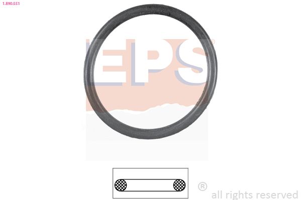 EPS 1.890.551 Seal, thermostat