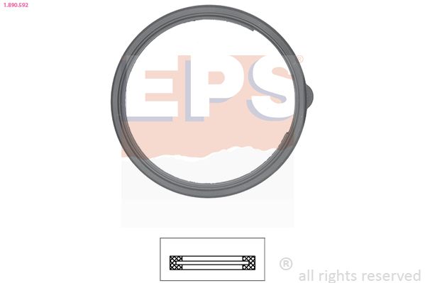 EPS 1.890.592 Seal, thermostat