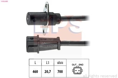Sensor, crankshaft pulse EPS 1.953.005