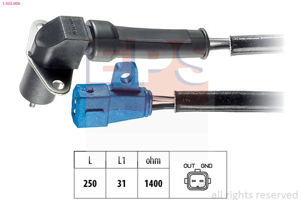EPS 1.953.006 Sensor, crankshaft pulse
