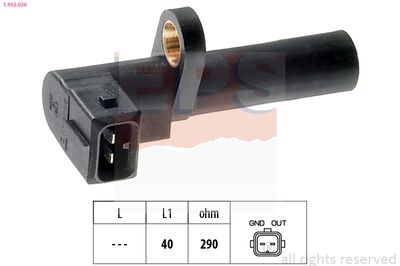 Sensor, crankshaft pulse EPS 1.953.036