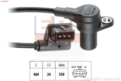 Sensor, crankshaft pulse EPS 1.953.057